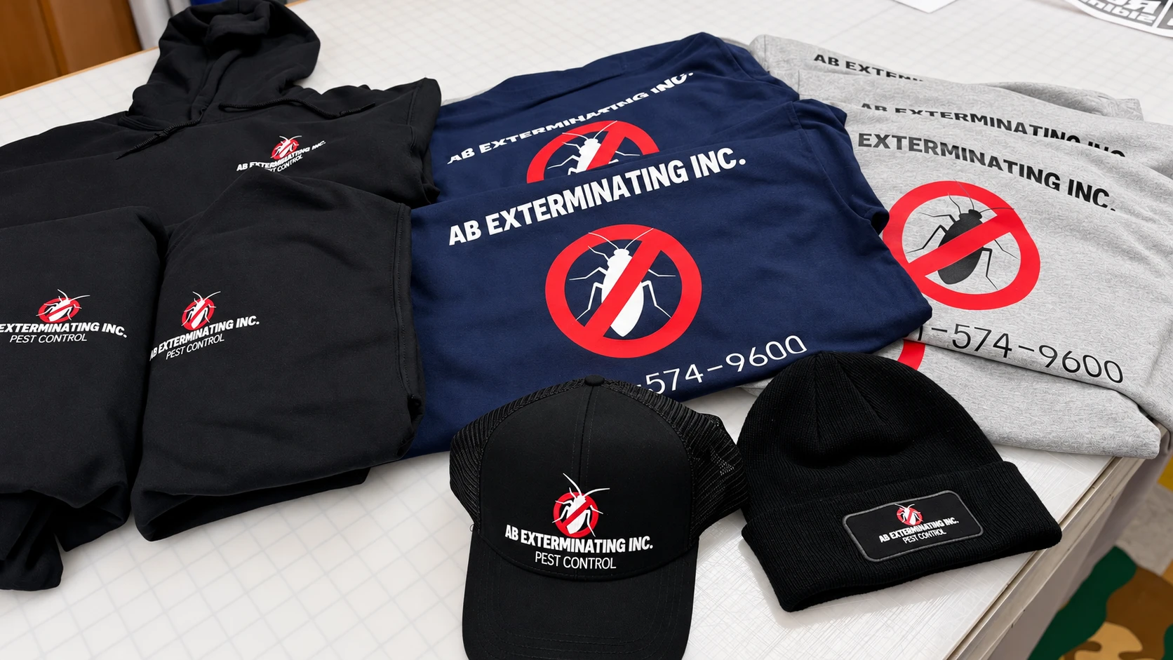 AB Exterminating Team Apparel