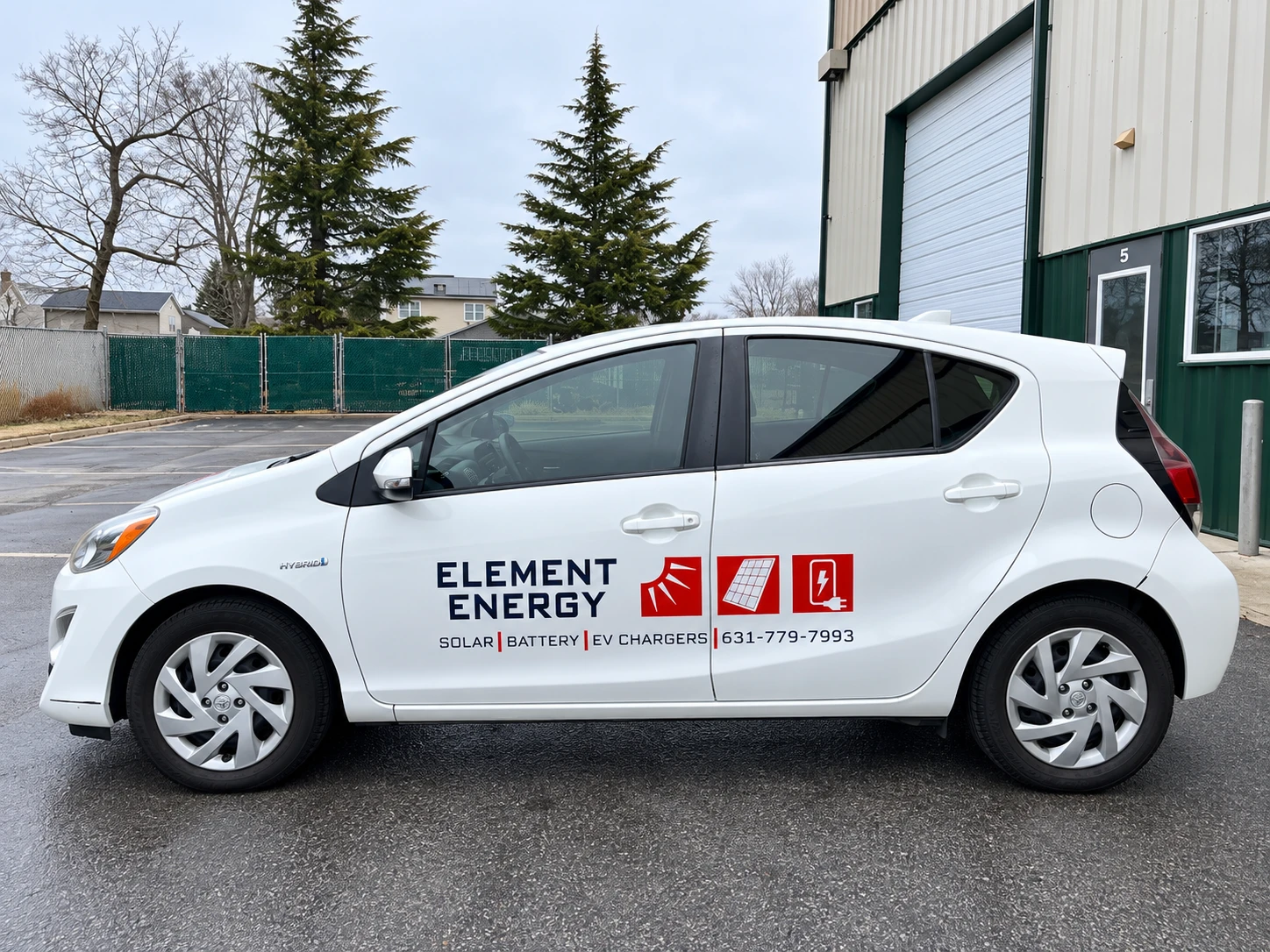 Element Energy Car Lettering